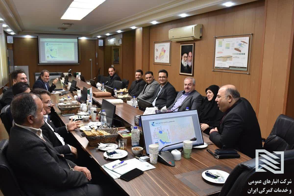 برگزاری نشست هم‌اندیشی معاون سرمایه‌گذاری و برنامه‌ریزی اقتصادی صندوق بازنشستگی کشوری با مدیران ارشد شرکت انبارهای عمومی و